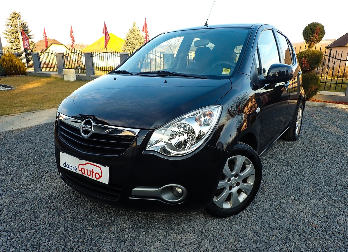 OPEL AGILA 1.0 12V BENZIN- 72tis KM  - KLIMA, VYHREV SED.