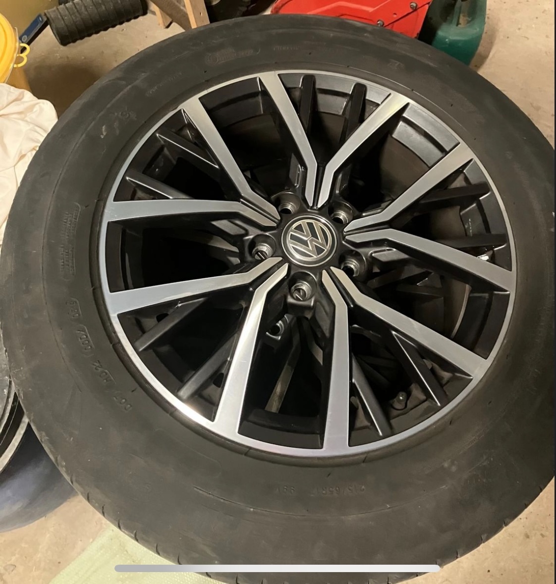 Alu disky 5x112 R17 VW TULSA