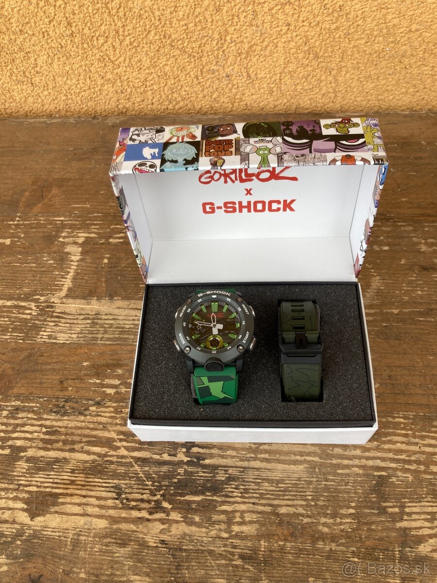 Hodinky Casio G shock Gorillaz - limit. edice