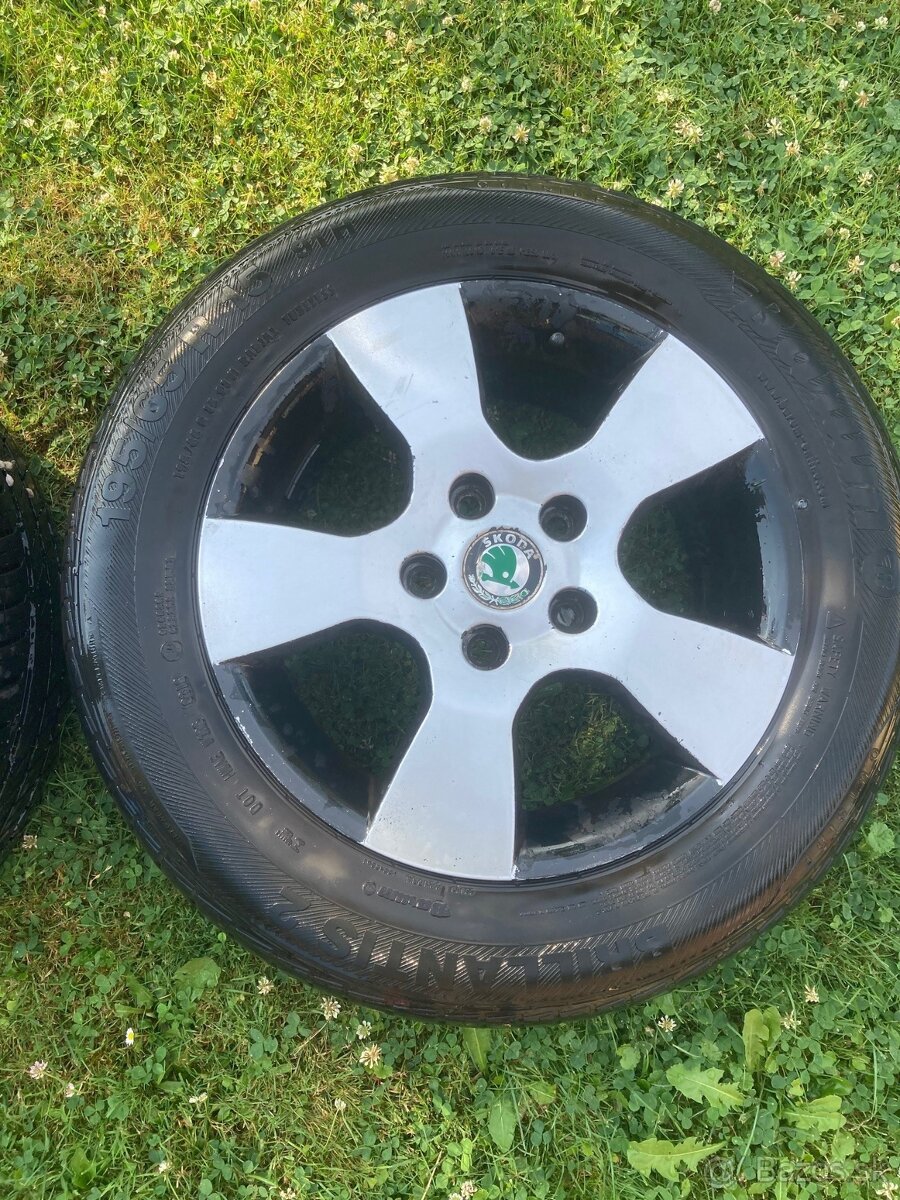 Elektróny Škoda Ronal R15 5x112 - 6,5J x 15H2 ET50