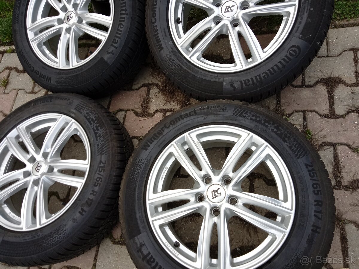 VW TIGUAN,ŠKODA KODIAQ, SEAT TARACO 17"215/65R17