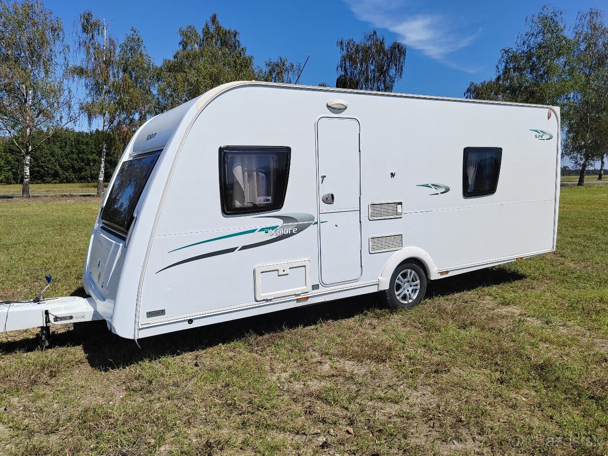 Elddis Xplore 574,2014 ,PŘEDSTAN, VELKÁ KOUPELNA