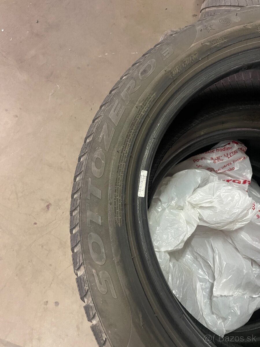 Predám Pirelli sottozero 3 245/50R19 cena za 4Ks