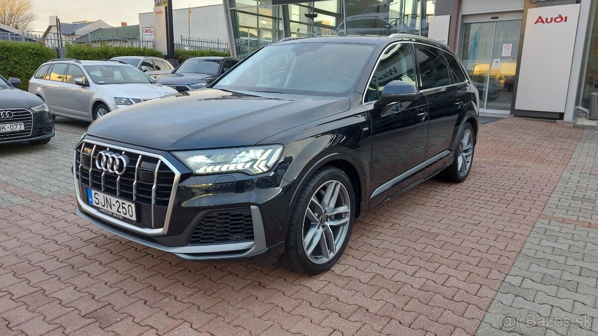 Audi Q7 50 TDI mHEV S-line Full vybava 7-miestna/PANO/MASAZ