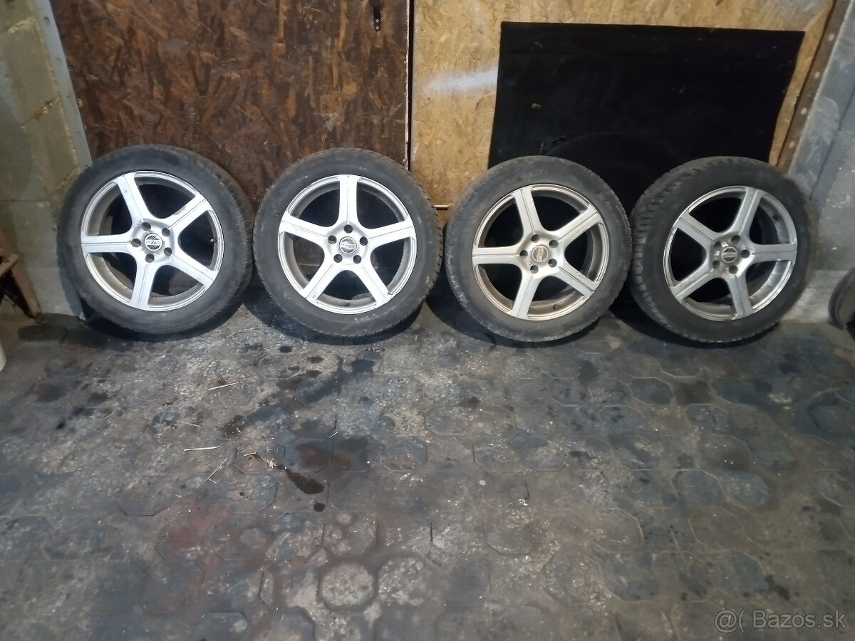 Predám kolesá na VW, Škoda, Seat. 5 x 112. R17