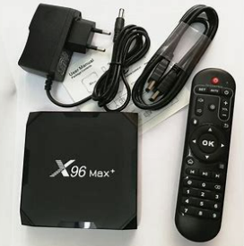 Android TV BOX X96 Max - 4gb + card 32 gb