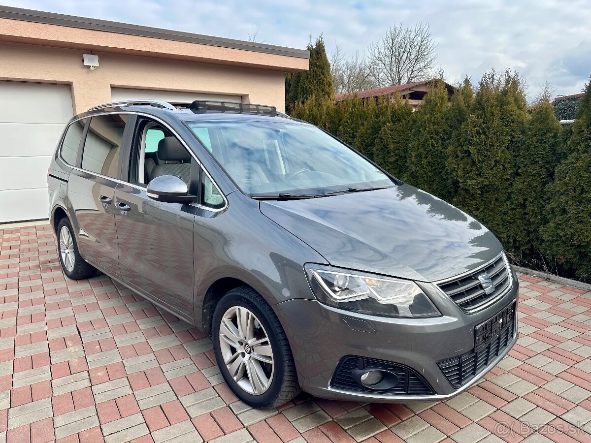 SEAT ALHAMBRA 2.0 TDI 110KW DSG PANORAMA FACELIFT 7-MIESTNÉ