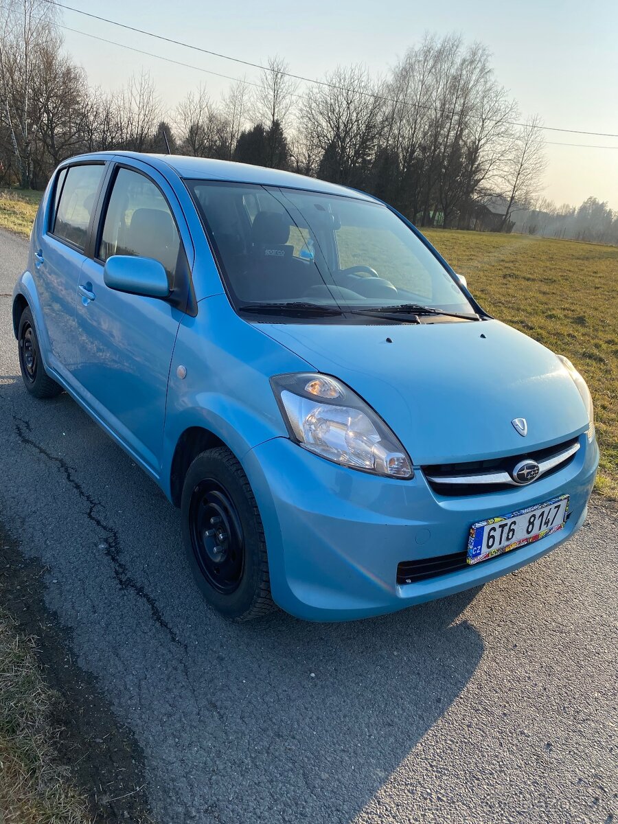 SUBARU JUSTY 1.0i, 2009, 51 kW, PŮVOD ČR