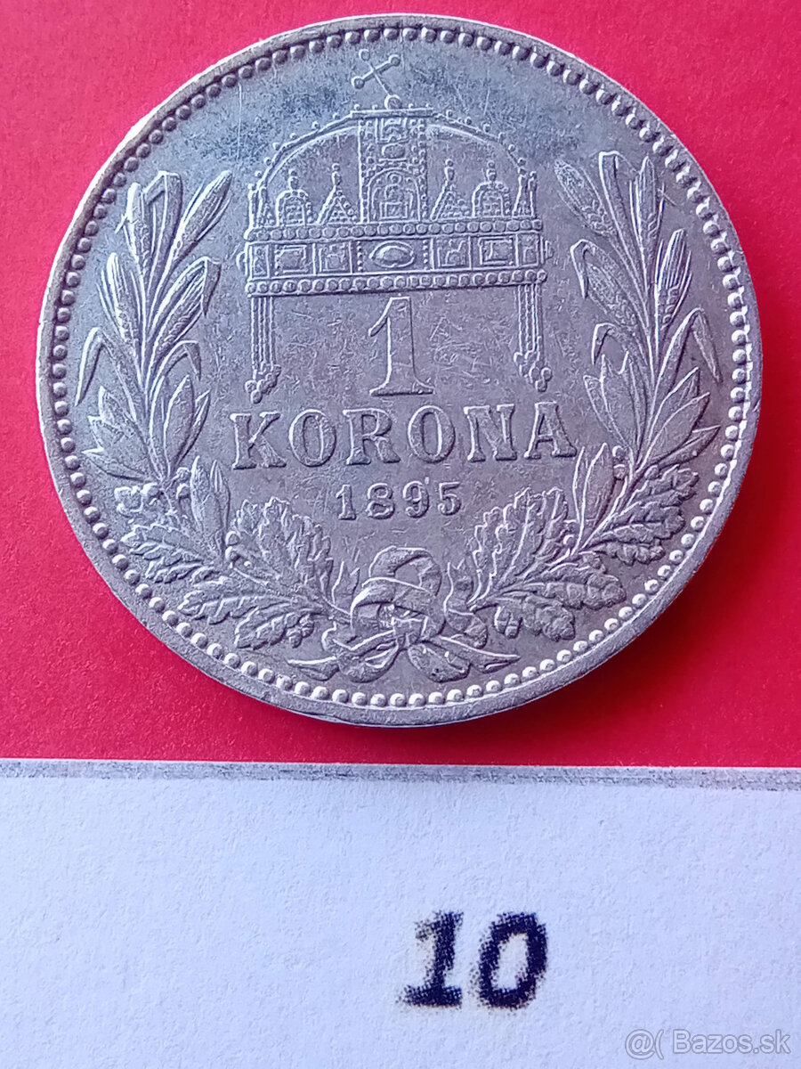 1 Koruna strieborná Uhorská