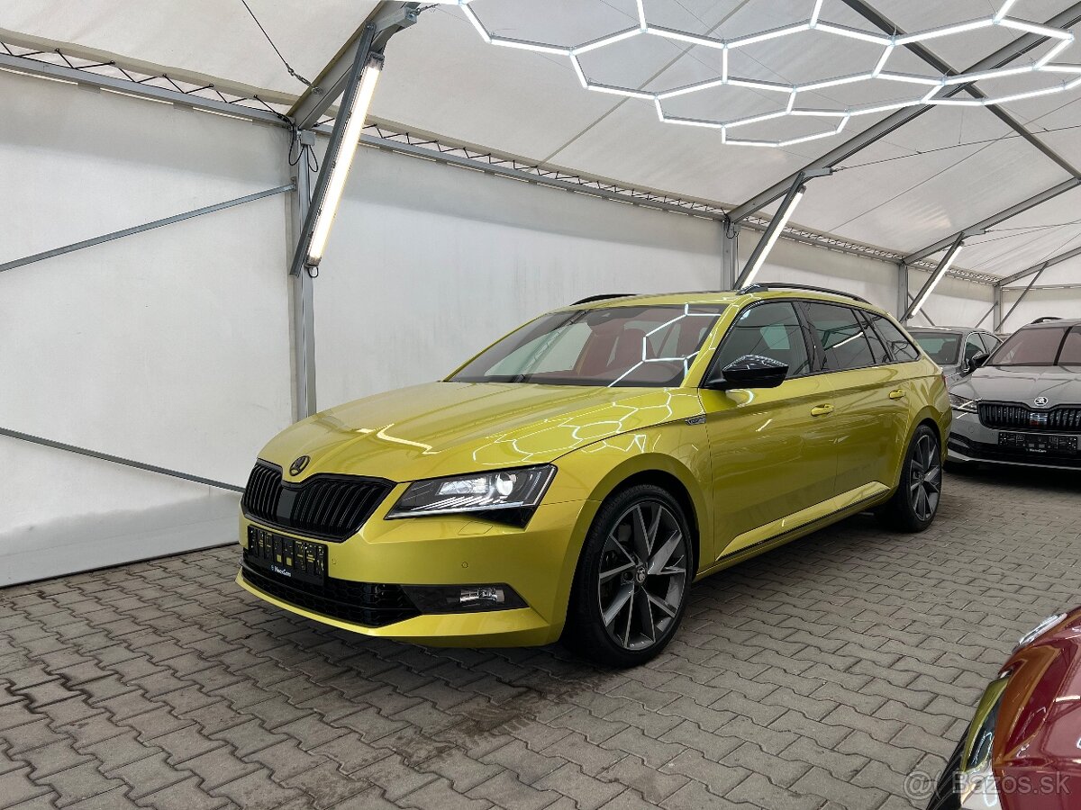 Škoda Superb III combi 2.0TSi,206kW,DSG,4x4,Sportline,Webast