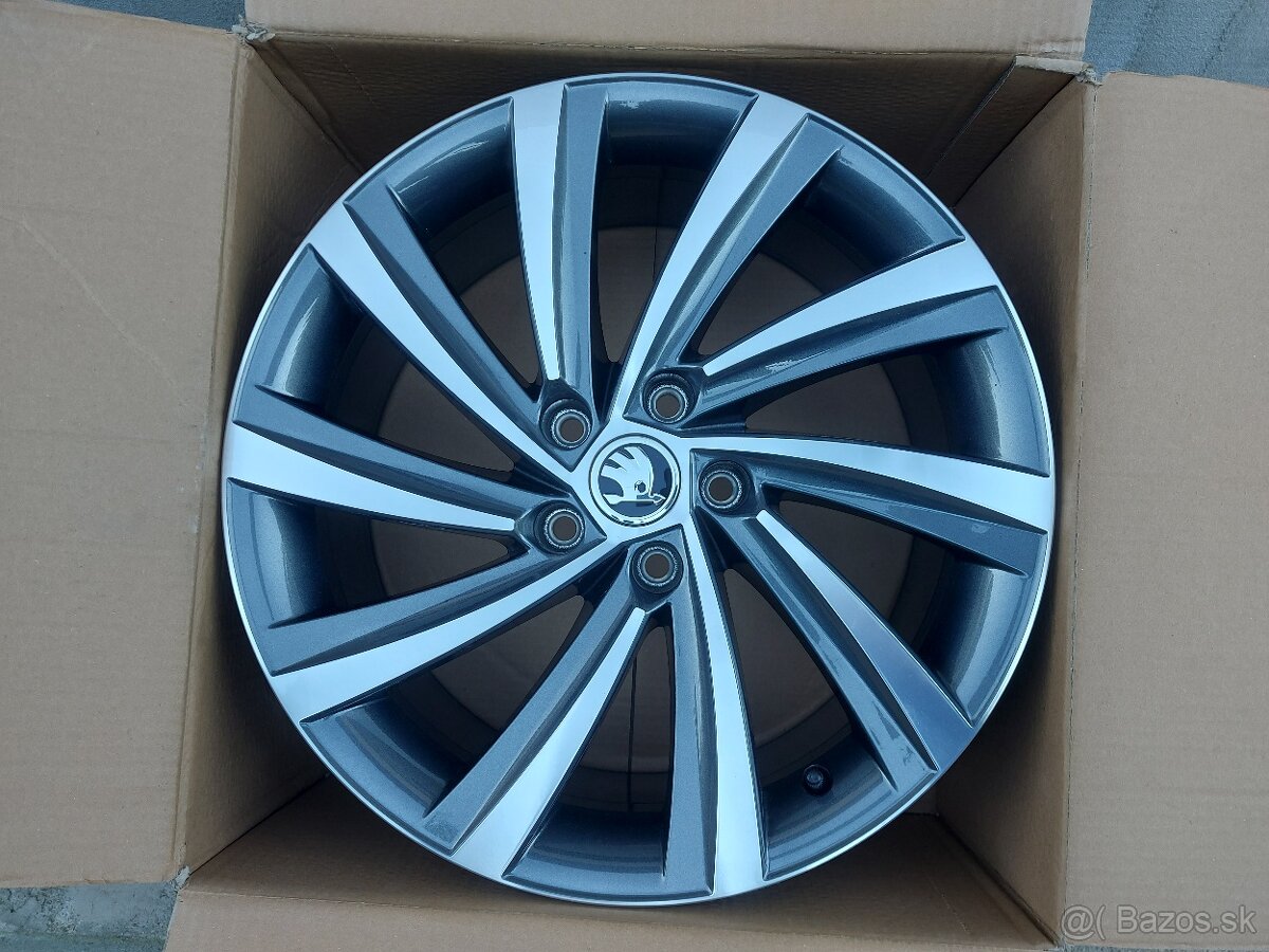 NOVÉ 5x112 R18 - originálne disky ŠKODA PERSEUS