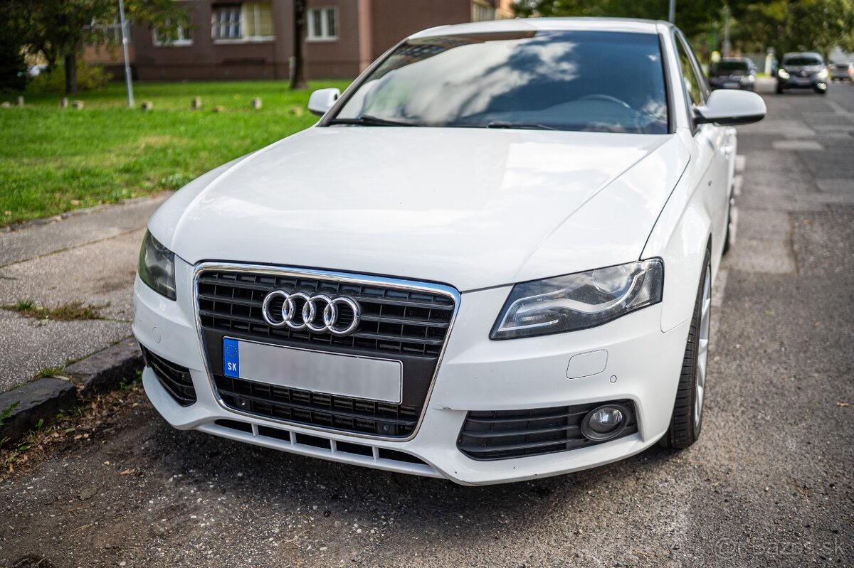 Audi A4 (b8) Sline, 2,7 V6 TDI, 140kw, 2009, 6-st. manuál