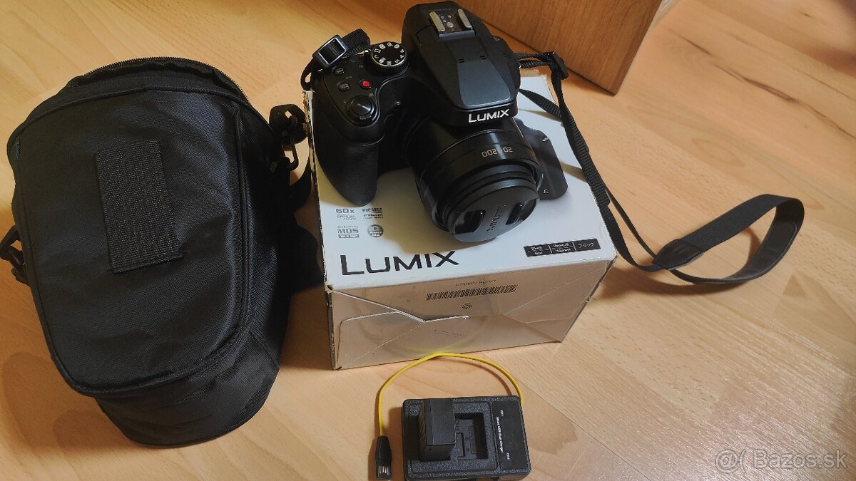 Panasonic Lumix DC-FZ82D 60x optický zoom, 4K, 18.1Mpx