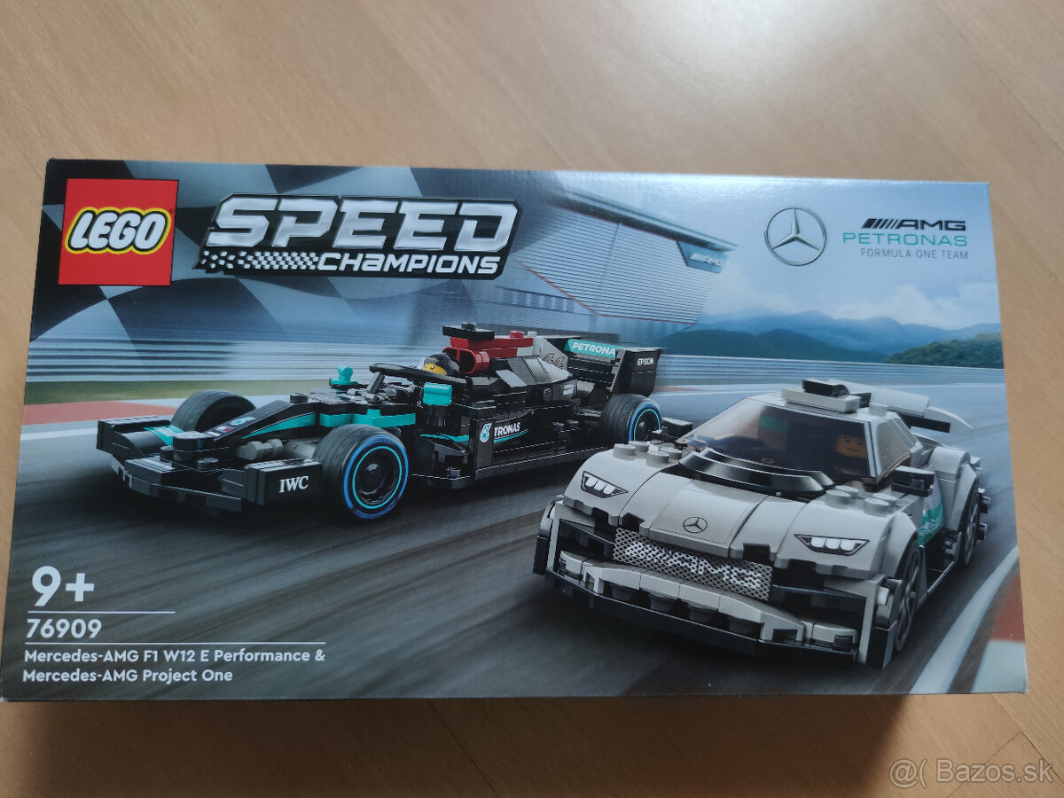 Lego Speed Champions 76909 Mercedes AMG F1 W12 a Mercedes AM