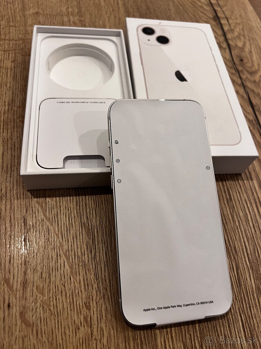 Predávam iPhone 13 white 128gb + sklíčka