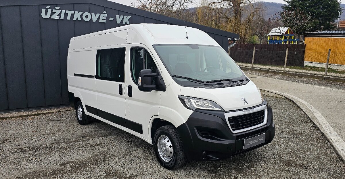 Peugeot Boxer HDI 130K L3H2 6-Miest Kamera Odpočet DPH