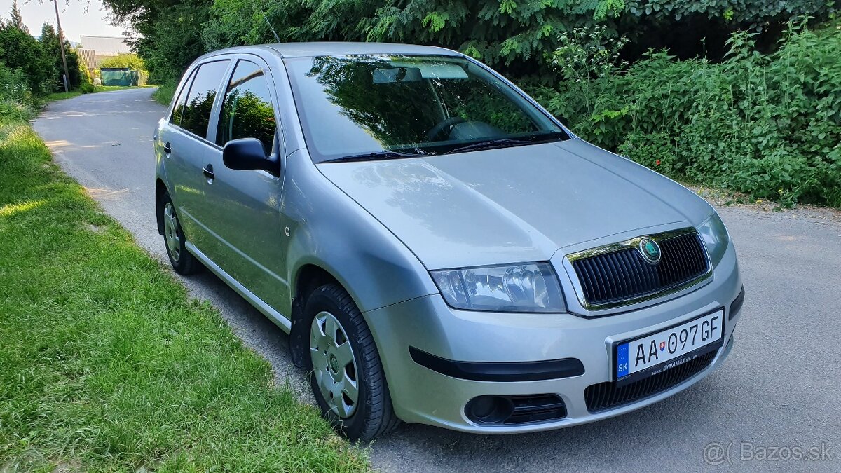 Škoda Fabia 1,2i  /47kw ,naj.130. 000km, Garážovana.