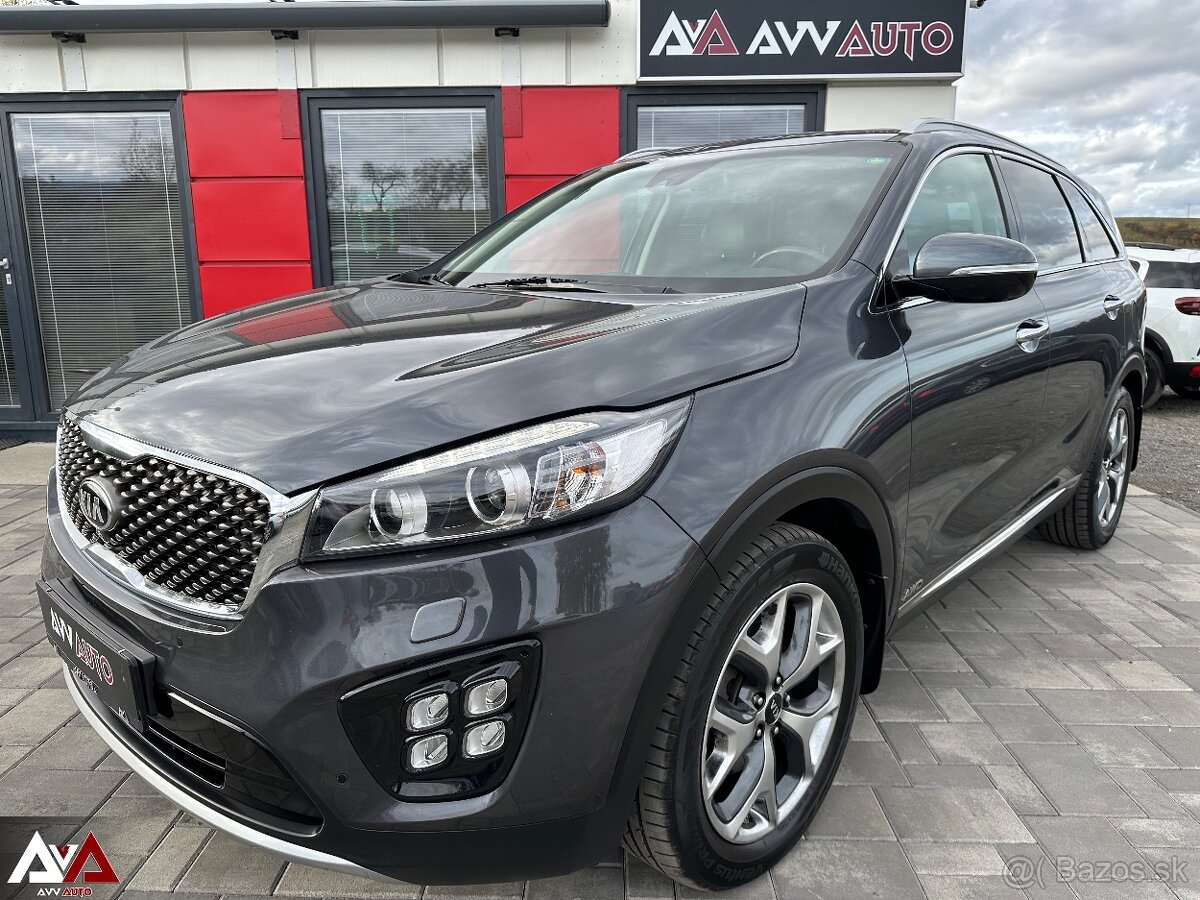 Kia Sorento 2.2 CRDi VGT A/T 4WD Platinum, Pôvodný lak, SR