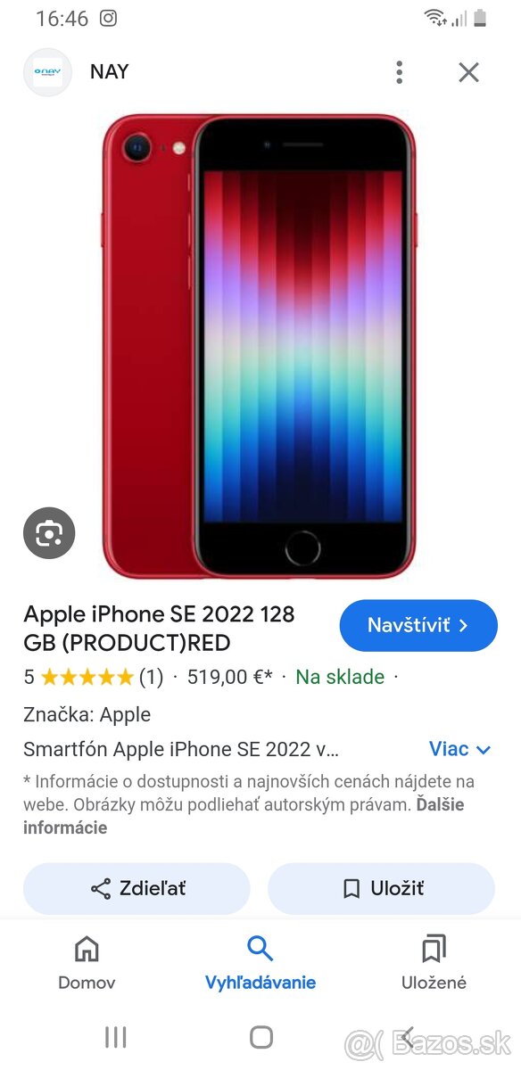 Apple iphone se 128+obal