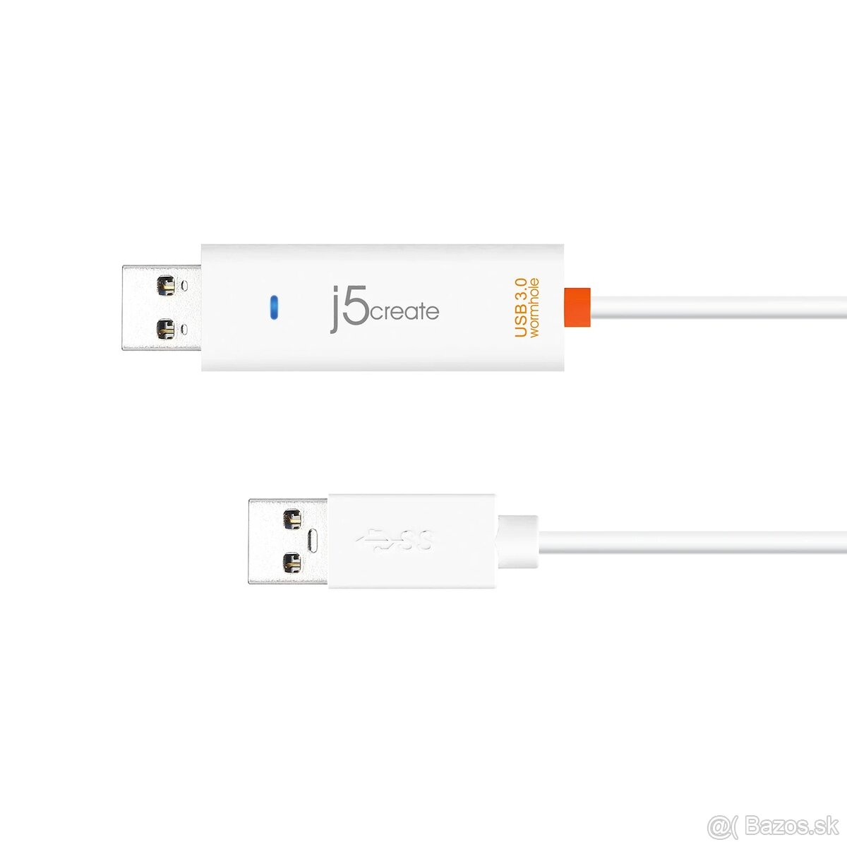 USB kábel na zdieľanie myši, klávesnice a súborov medzi 2 PC