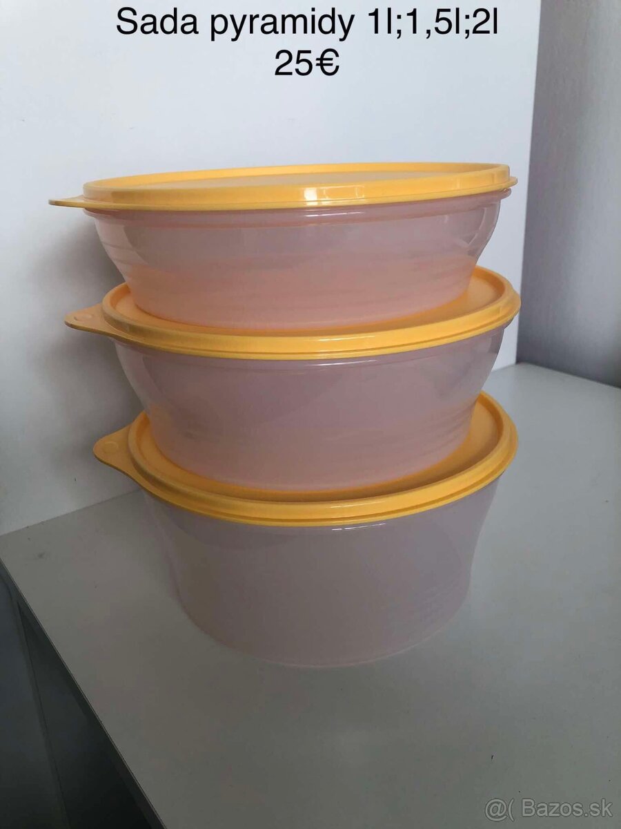 Sada pyramídy Tupperware