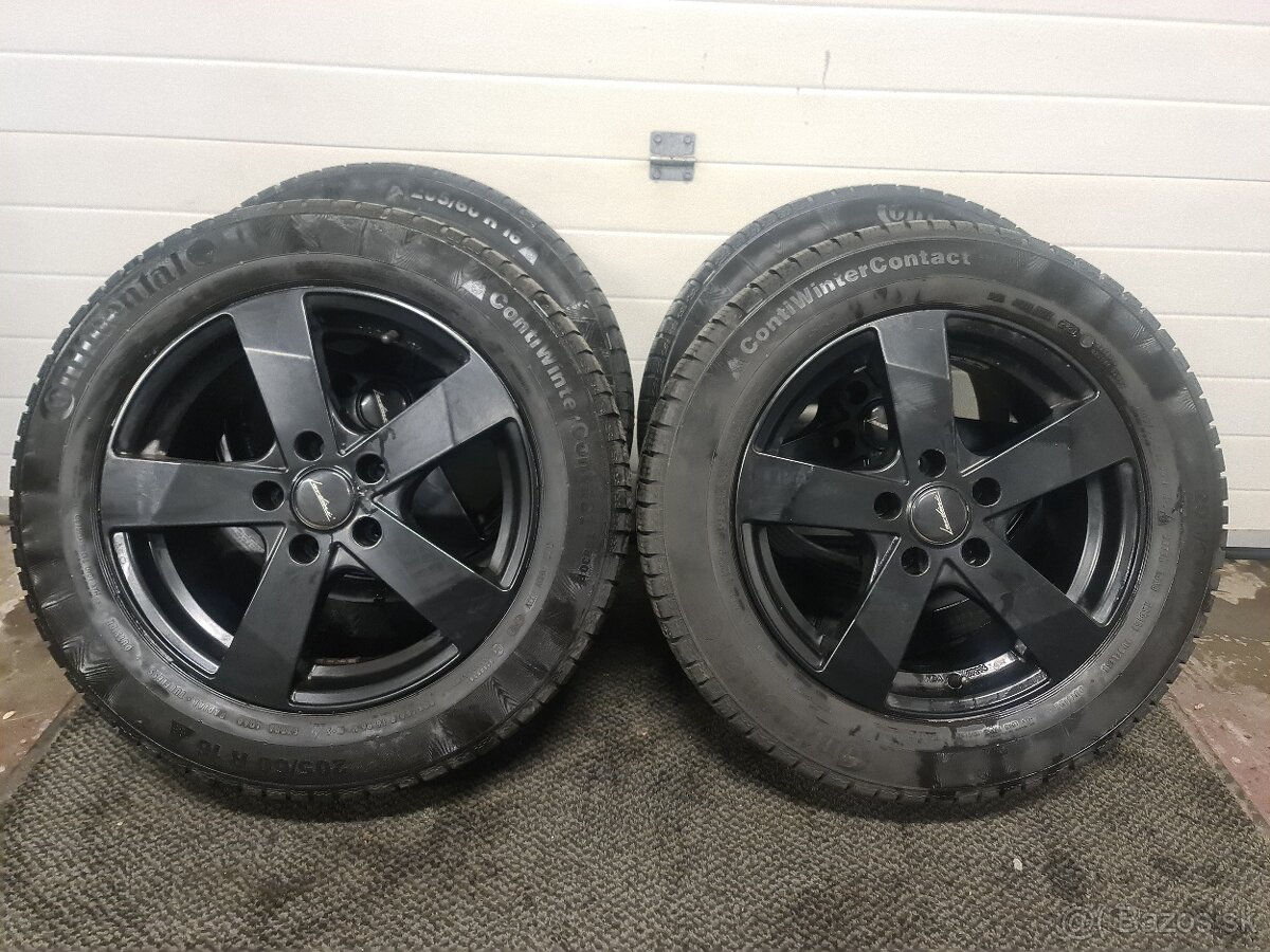 5X112 R16 DEZENT-ZIMNE PNEU 205/60 R16