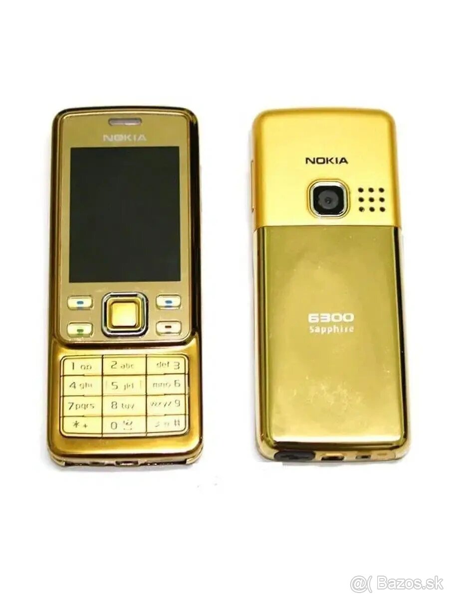 NOKIA 6300 SAPPHIRE GOLD