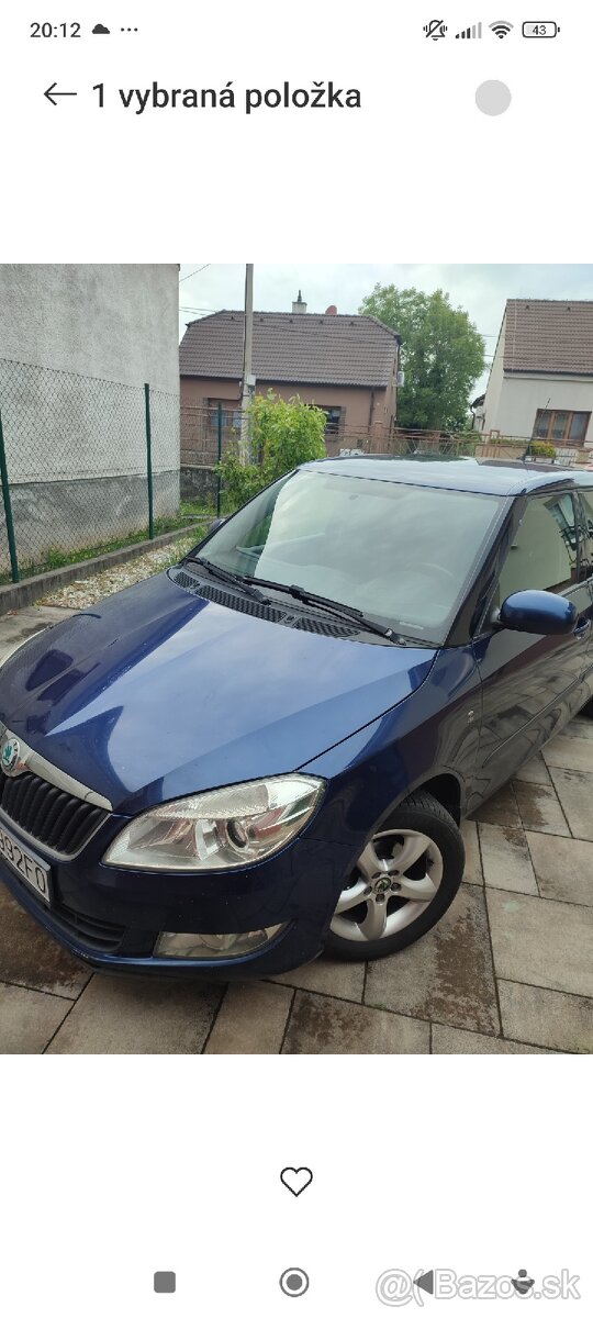 Predám škoda Fabia 2 1.6tdi