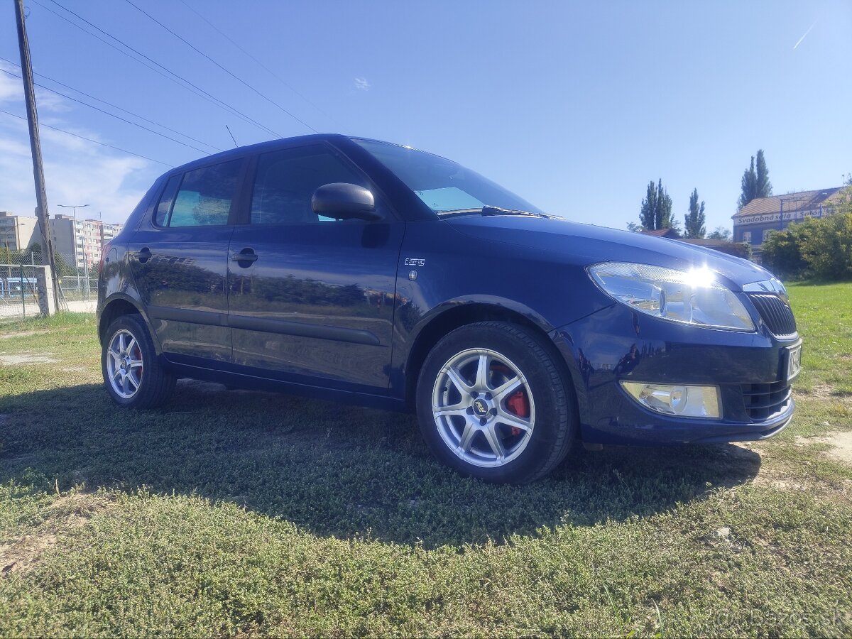 Škoda Fabia 2012 1.6 tdi FAMILY edícia199 000 km