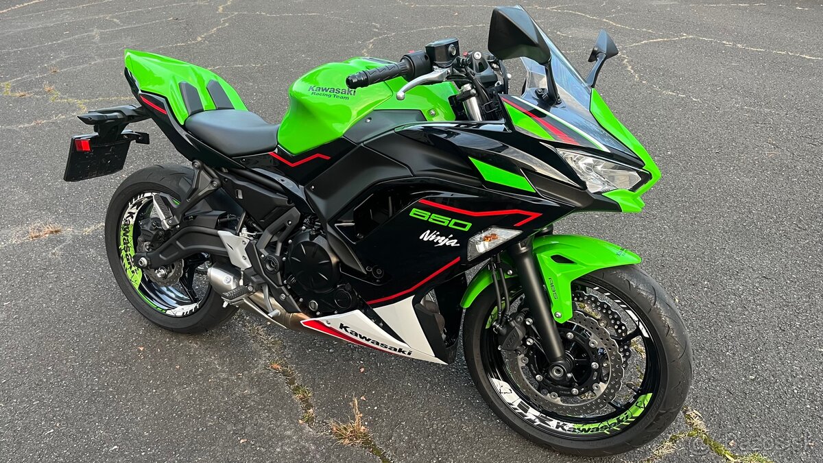 Kawasaki Ninja 650, 1295 km, stav novej