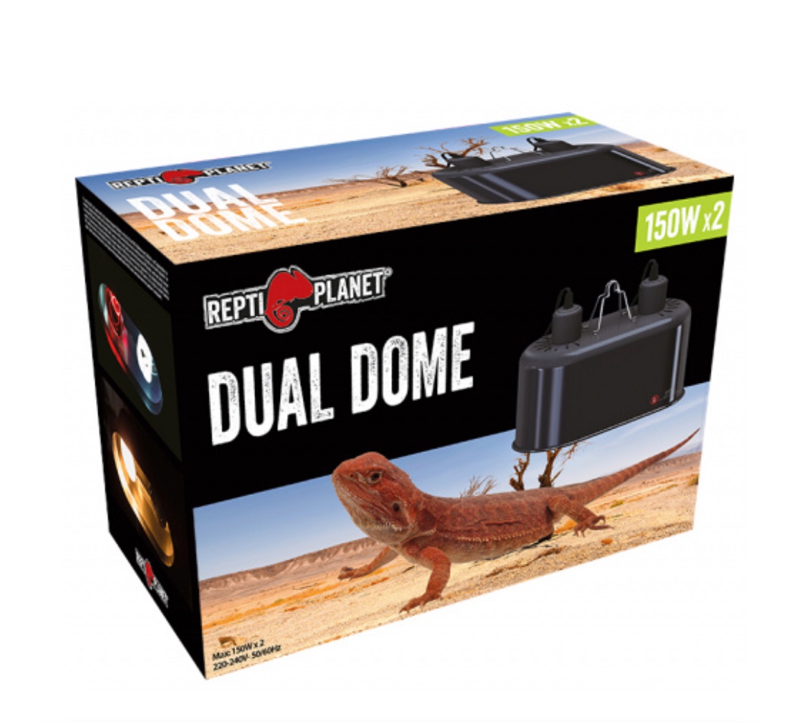 Repti planet osvetlenie dual dome 2x150W