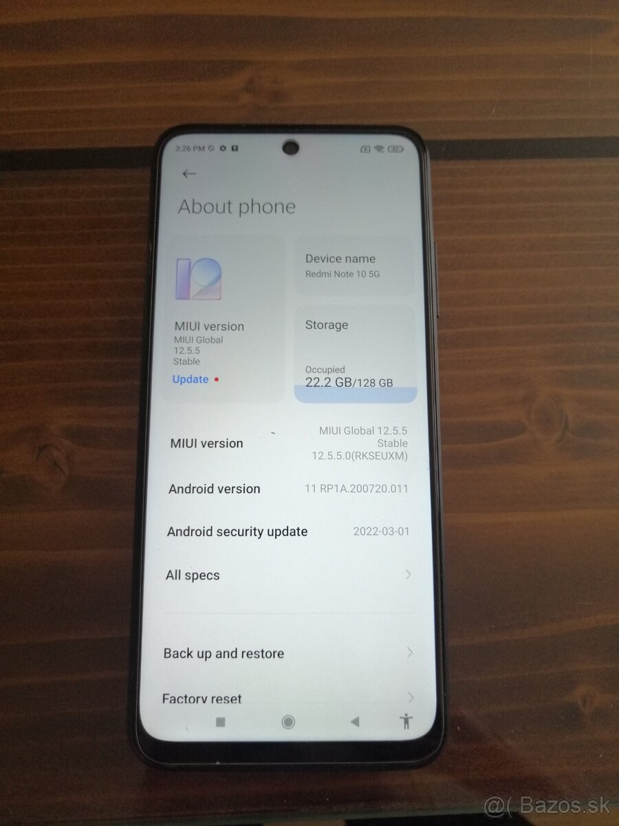 Xiaomi Redmi Note 10