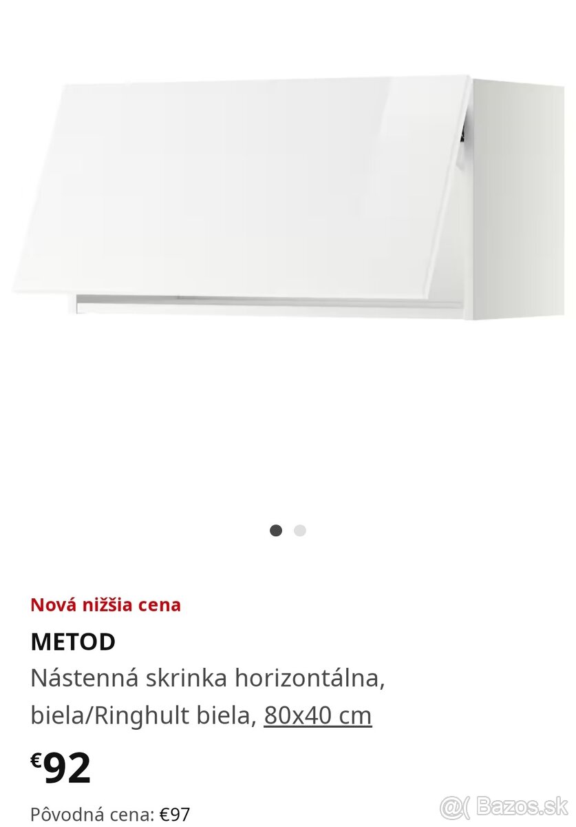 Skrinka Metod zn.IKEA