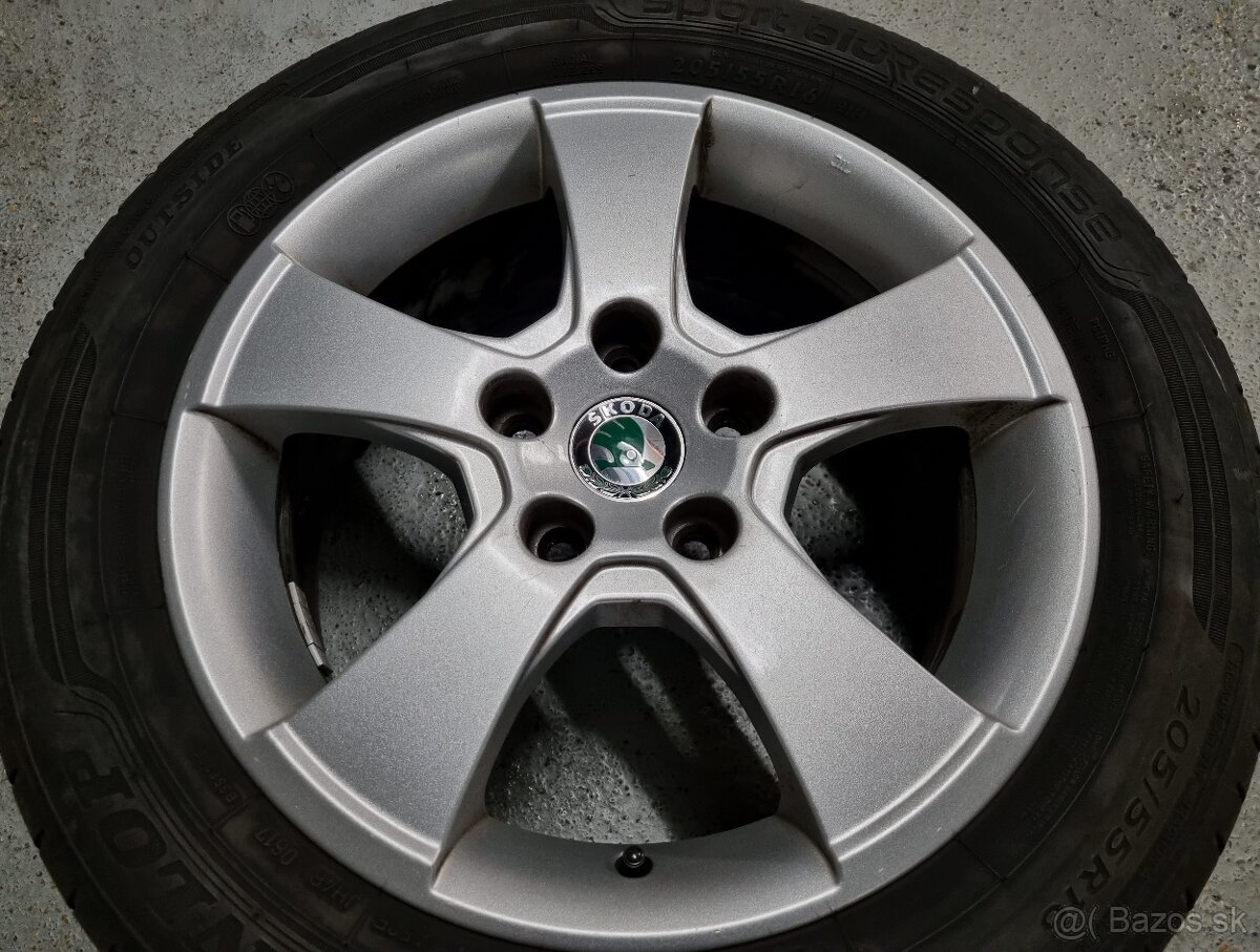 ŠKODA r16" (5x112) + Dunlop