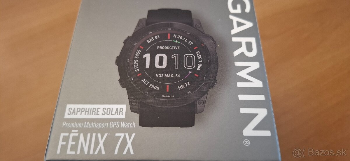 Garmin Fenix 7x Sapphire Solar