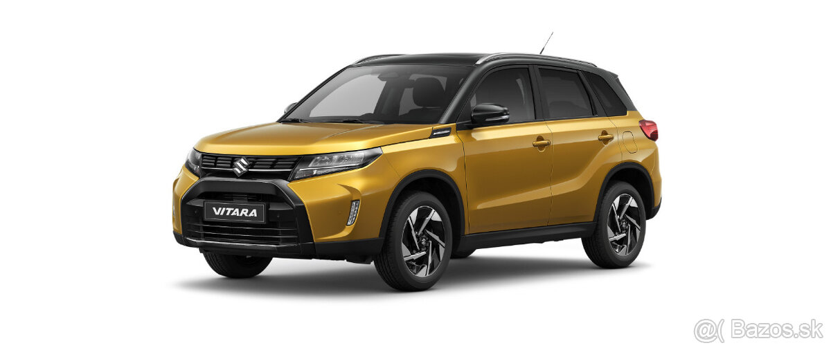 Vitara 1,4 Elegance+ 4WD mHybrid MT Solar yellow/Black