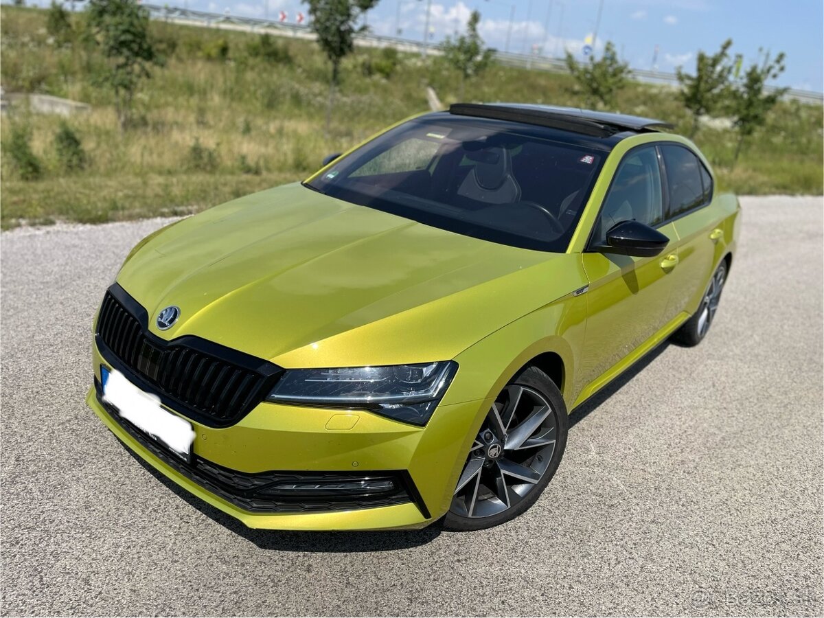 ŠKODA SUPERB SPORTLINE DSG 140kw (190PS) 2019 VIRTUAL,KAMERA