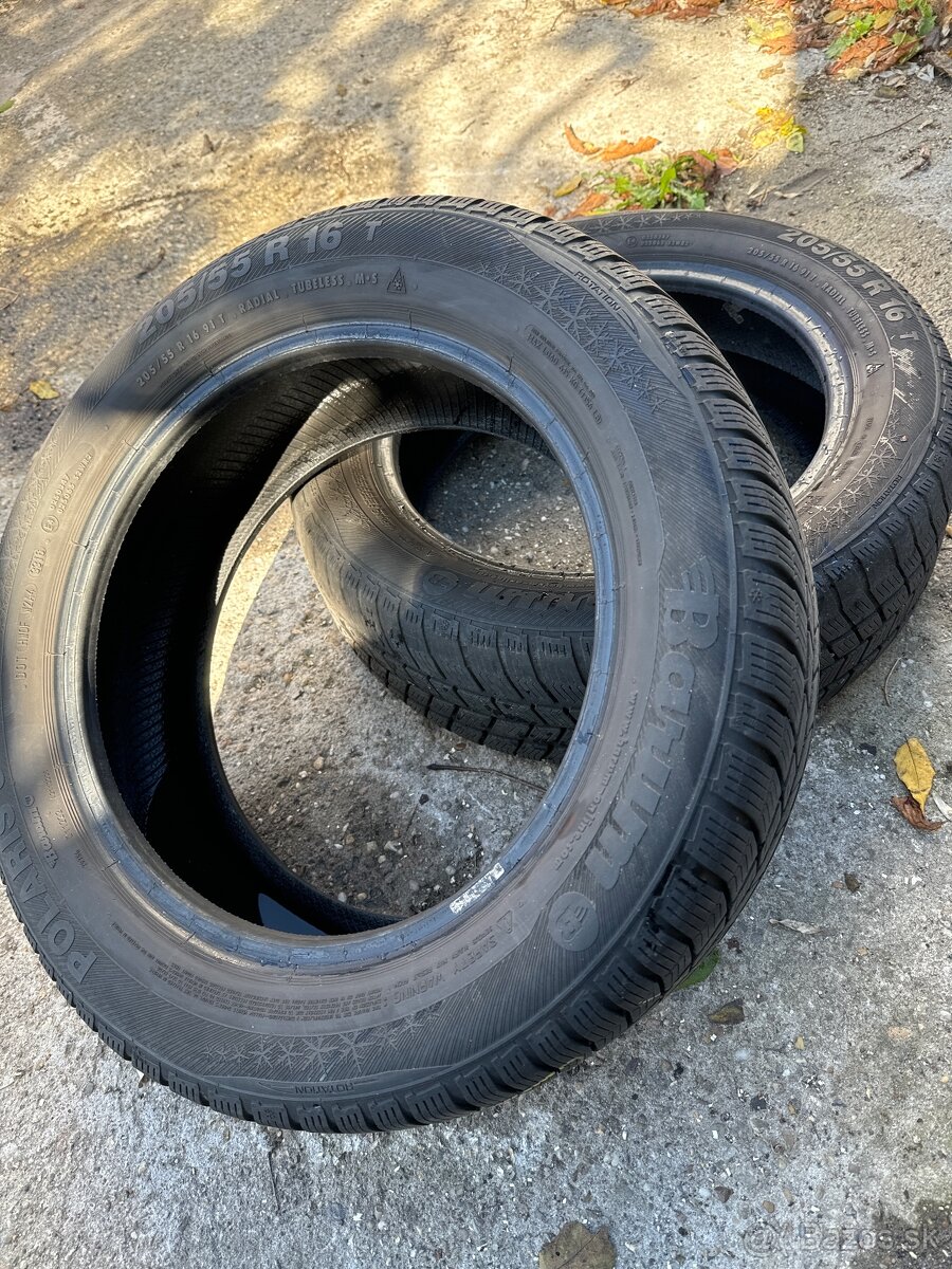 Zimné Pneu. Barum 205/55R16 91T