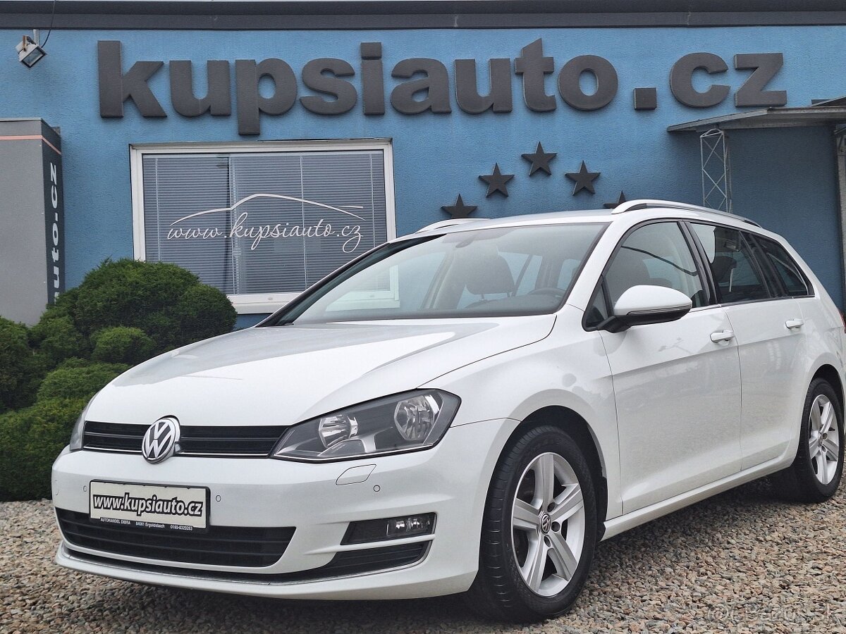 Volkswagen Golf Combi VII 1,6TDi DSG TOP STAV