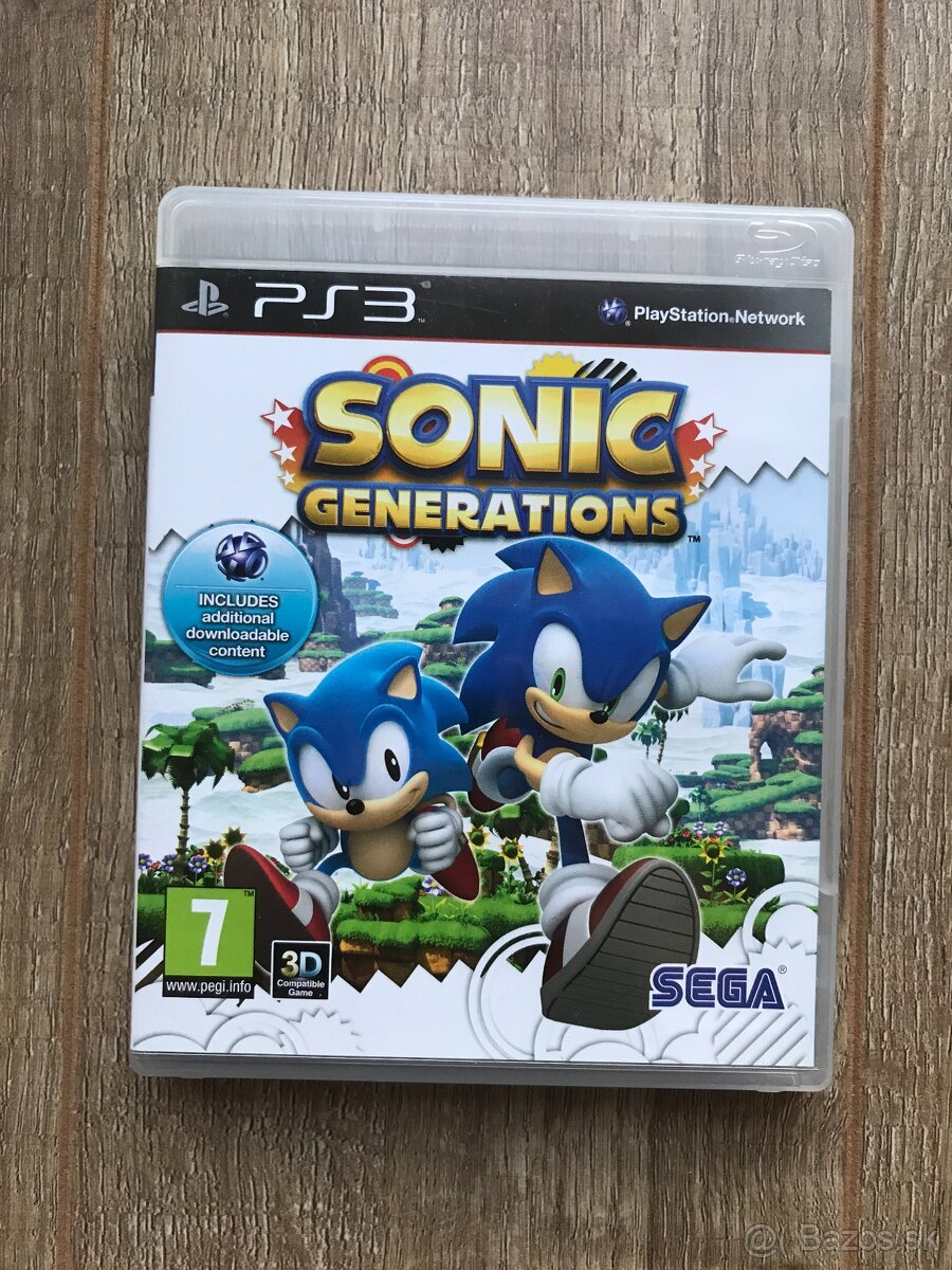 Sonic Generations na Playstation 3