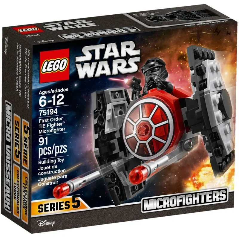 Lego Star Wars First Order Tie Fighter Microfighter