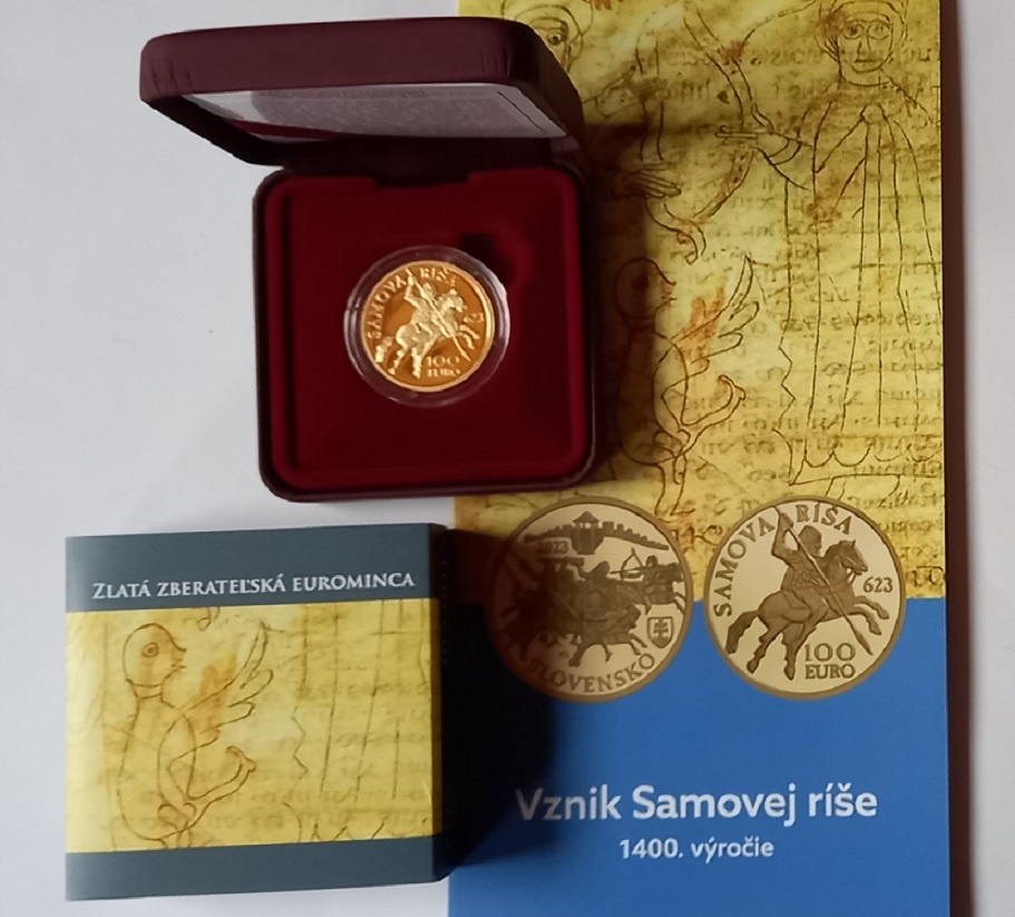 100 € 2023 Vznik Samovej ríše