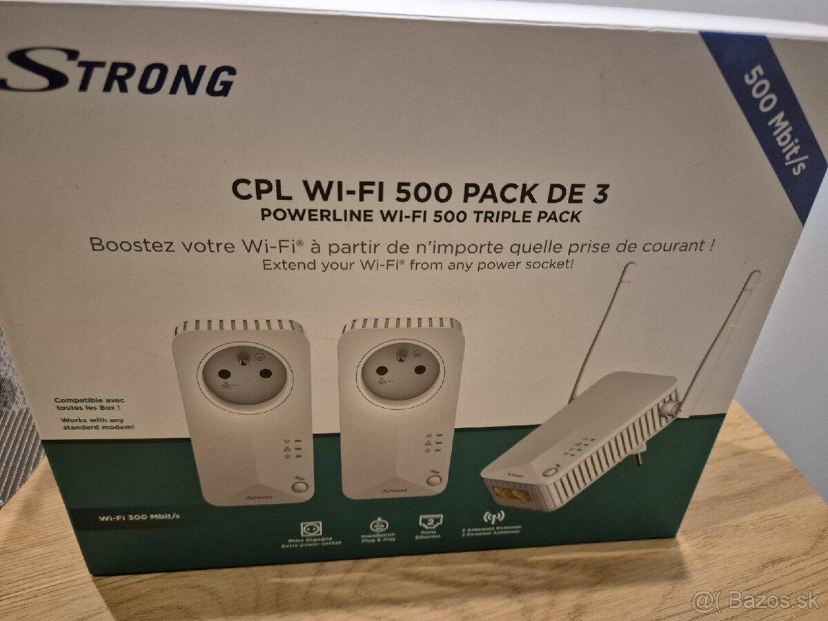 Powerline Strong 500mbit/s 3pack