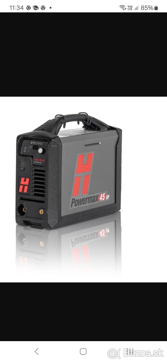 Plazma hypertherm 45xp