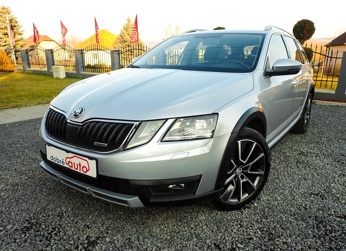 ŠKODA OCTAVIA COMBI SCOUT 4x4 DSG - 2.0TDI 135 kW - FULL LED