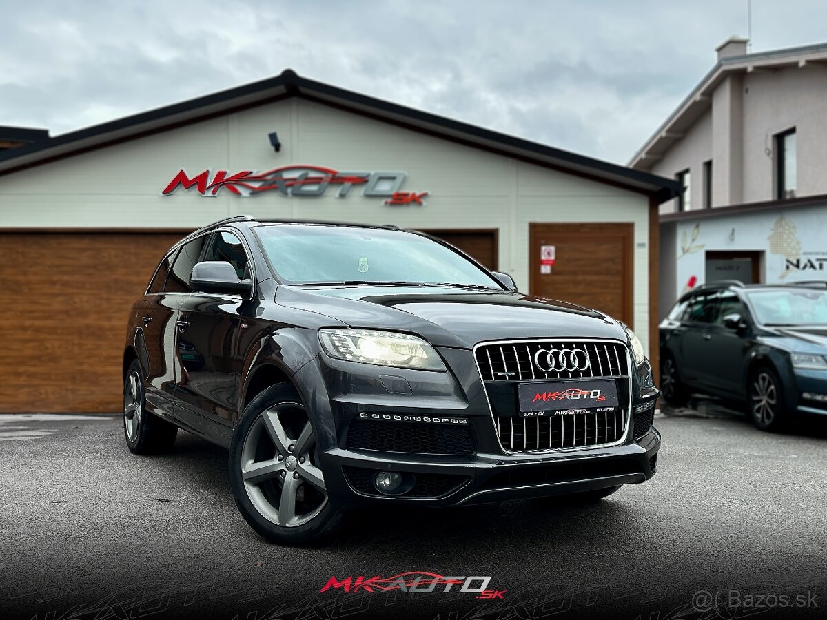 Audi Q7 3.0 TDI 180kW Quattro S-Line 2015