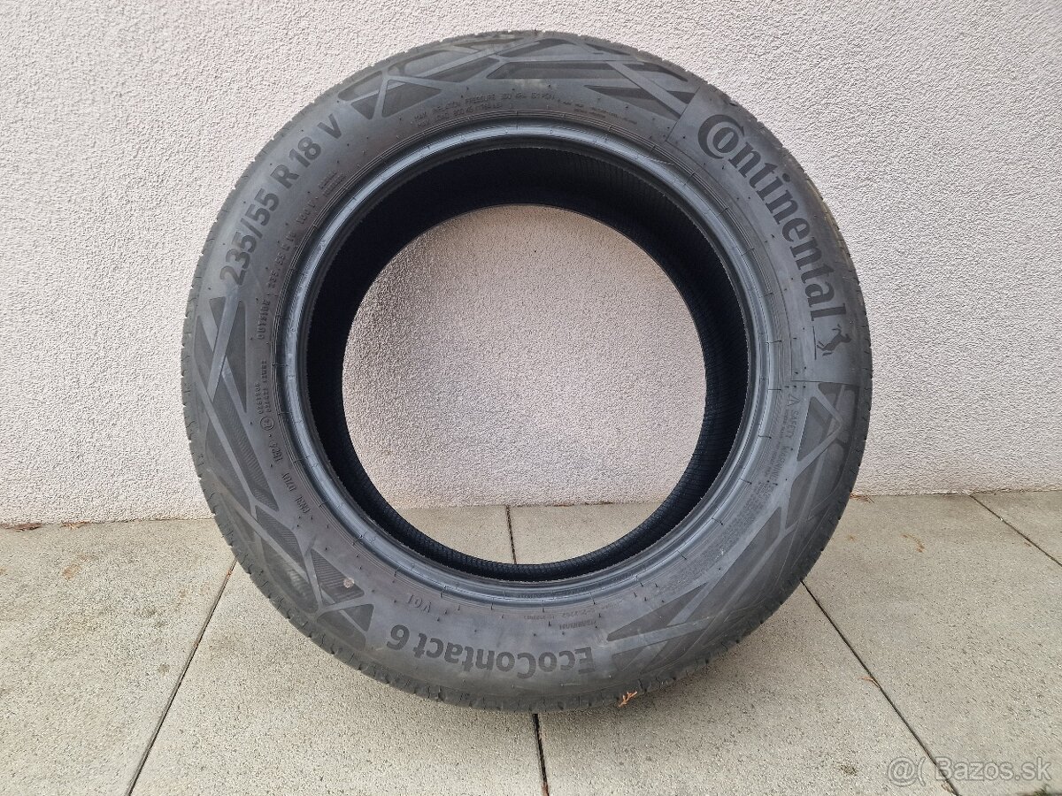 Letné pneumatiky Continental EcoContact 6 235/55 R18