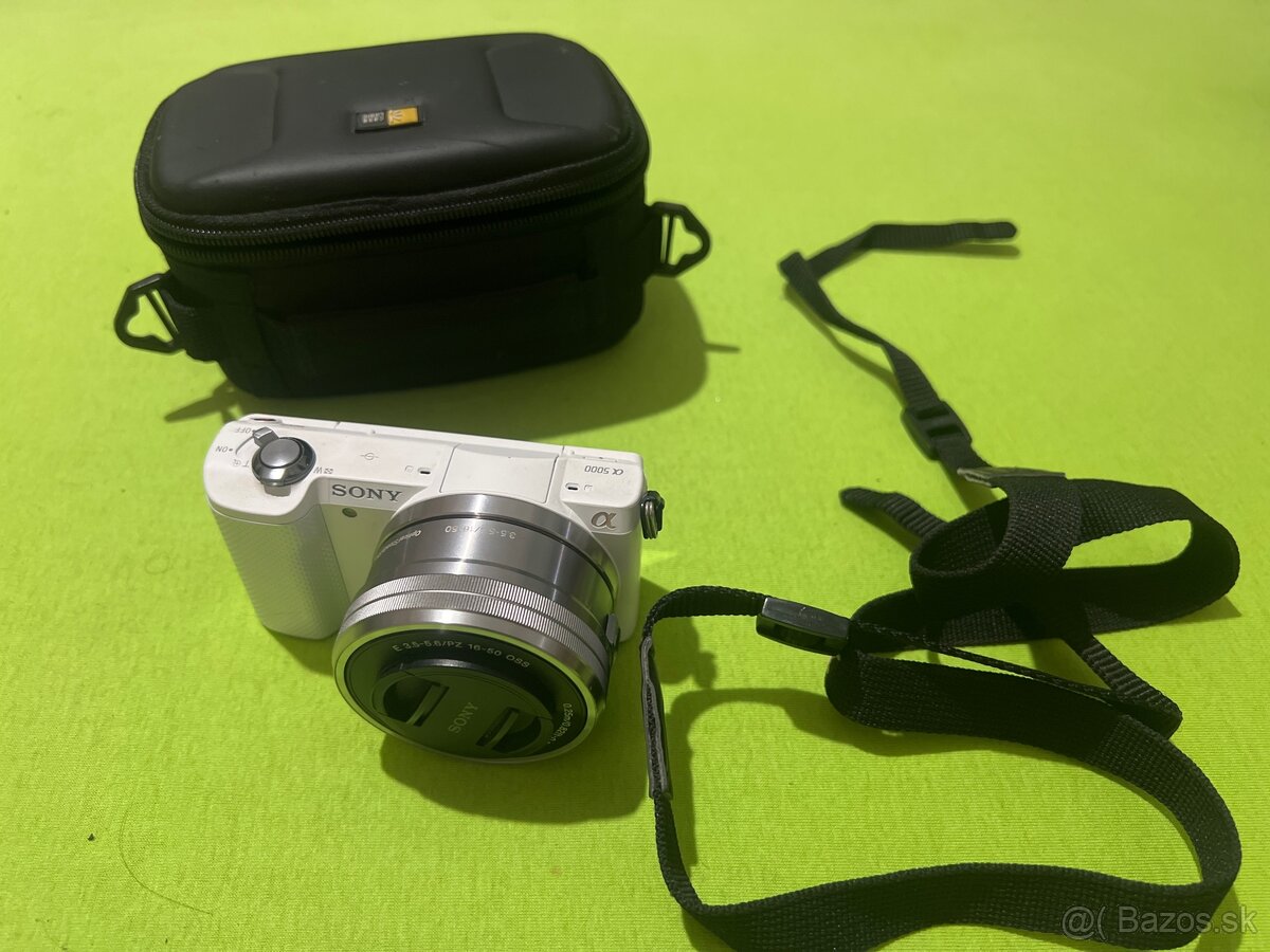 Sony a5000 + 32gb sd karta