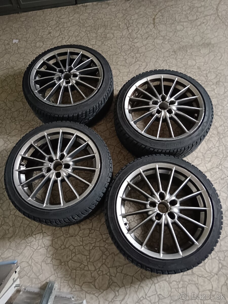 Zimné kolesá 5x100 215/40 R17 VW, Škoda)