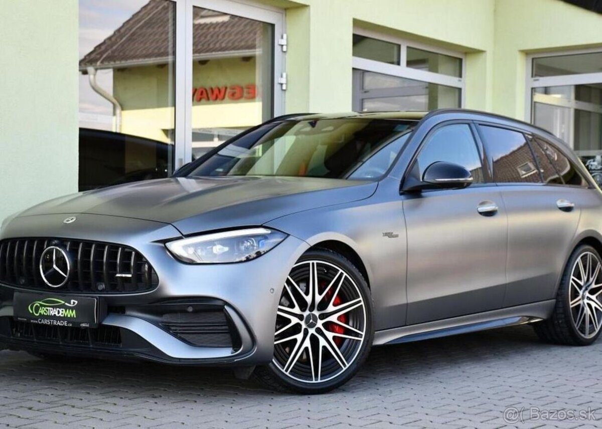 Mercedes-Benz Třídy C 43 AMG 4M PANO ZÁRUKA K360°1.M 300 kw